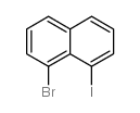 1-Bromo-8-iodonaphthalene Structure