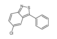 5-chloro-3-phenyl-2,1-benzothiazole结构式