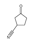 3-氧亚基环戊甲腈结构式