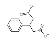 β-(NITROMETHYL)-BENZENEPROPANOIC ACID结构式