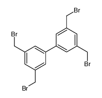 1-[3,5-bis(bromomethyl)phenyl]-3,5-bis(bromomethyl)benzene Structure