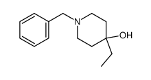 1-benzyl-4-ethyl-4-hydroxypiperidine Structure