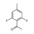 1-(2,6-difluoro-4-methyl-phenyl)ethanone结构式
