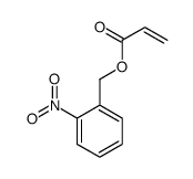 (2-nitrophenyl)methyl prop-2-enoate结构式