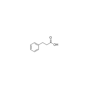 Hydrocinnamic acid structure