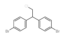 1-bromo-4-[1-(4-bromophenyl)-2-chloro-ethyl]benzene结构式