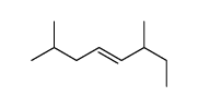 2,6-dimethyloct-4-ene Structure
