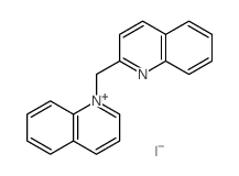 2-(Quinolin-1-ylmethyl)quinoline结构式
