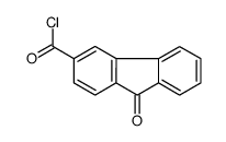 9-oxofluorene-3-carbonyl chloride Structure