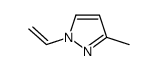 3-METHYL-1-VINYLPYRAZOLE结构式