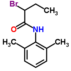 2-Bromo-N-(2,6-dimethylphenyl)butanamide结构式