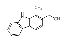 (1-methyl-9H-carbazol-2-yl)methanol structure
