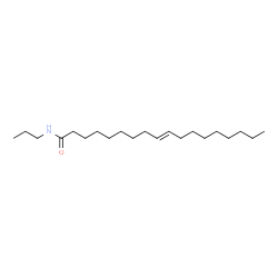 N-Propyl-9-octadecenamide结构式