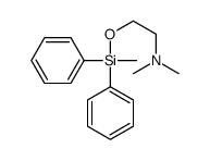 N,N-Dimethyl-2-[(methyldiphenylsilyl)oxy]ethanamine structure