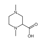 1,4-Dimethylpiperazine-2-carboxylic acid structure