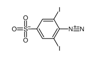 diazodiiodosulfanilic acid Structure