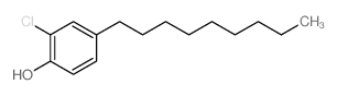 Phenol,2-chloro-4-nonyl- Structure