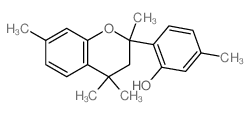 2,4,4,4, 7-Pentamethyl-2-flavanol Structure