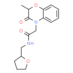 4H-1,4-Benzoxazine-4-acetamide,2,3-dihydro-2-methyl-3-oxo-N-[(tetrahydro-2-furanyl)methyl]-(9CI) picture