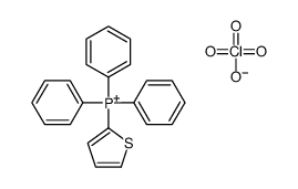 triphenyl(thiophen-2-yl)phosphanium,perchlorate Structure