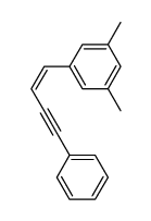 1,3-Dimethyl-5-((Z)-4-phenyl-but-1-en-3-ynyl)-benzene Structure