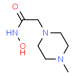 1-Piperazineacetamide,N-hydroxy-4-methyl-(9CI)结构式