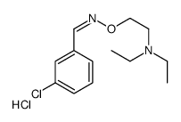 2-[(E)-(3-chlorophenyl)methylideneamino]oxyethyl-diethylazanium,chloride结构式