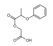 2-(2-phenoxypropanoyloxy)acetic acid结构式