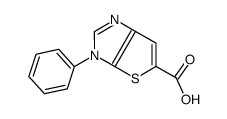 3H-Thieno[2,3-d]imidazole-5-carboxylic acid,3-phenyl-结构式