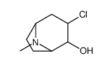 3-chloro-8-methyl-8-azabicyclo[3.2.1]octan-4-ol结构式