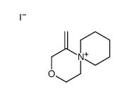 5-methylidene-3-oxa-6-azoniaspiro[5.5]undecane,iodide Structure