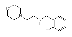 (2-Fluoro-benzyl)-(2-morpholin-4-yl-ethyl)-amine structure