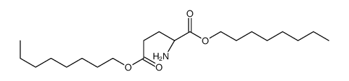dioctyl (2S)-2-aminopentanedioate结构式