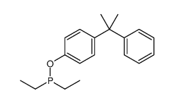 diethyl-[4-(2-phenylpropan-2-yl)phenoxy]phosphane Structure