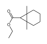 ethyl 1,6-dimethylbicyclo[4.1.0]heptane-7-carboxylate结构式