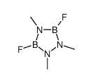 3,5-difluoro-1,2,4-trimethyl-1,2,4,3,5-triazadiborolidine结构式