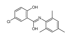 5-chloro-2-hydroxy-N-(2,4,6-trimethylphenyl)benzamide Structure