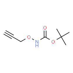 Carbamic acid, (2-propynyloxy)-, 1,1-dimethylethyl ester (9CI)结构式