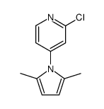 1-(2-chloropyridin-4-yl)-2,5-dimethyl-1H-pyrrole picture