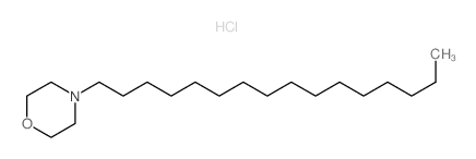 Morpholine,4-hexadecyl-, hydrochloride (1:1) picture