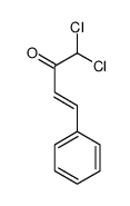 1,1-dichloro-4-phenylbut-3-en-2-one Structure