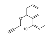 N-Methyl-2-(2-propynyloxy)benzamide结构式
