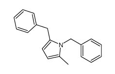 1,2-dibenzyl-5-methylpyrrole Structure