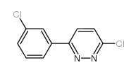 3-CHLORO-6-(3-CHLOROPHENYL)-PYRIDAZINE结构式
