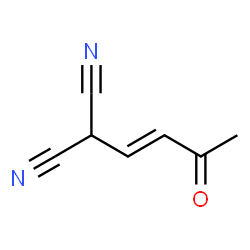 Propanedinitrile, (3-oxo-1-butenyl)- (9CI) Structure