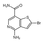 4-amino-2-bromo-thieno[3,2-c]pyridine-7-carboxylic acid amide picture