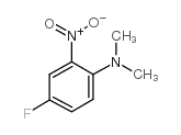 N,N-Dimethyl 4-fluoro-2-nitroaniline structure