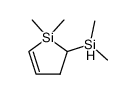 2-dimethylsilanyl-1,1-dimethyl-2,3-dihydro-1H-silole Structure