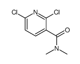 N,N-dimethyl-2,6-dichloronicotinamide Structure