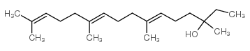 dihydrogeranyl linalool Structure